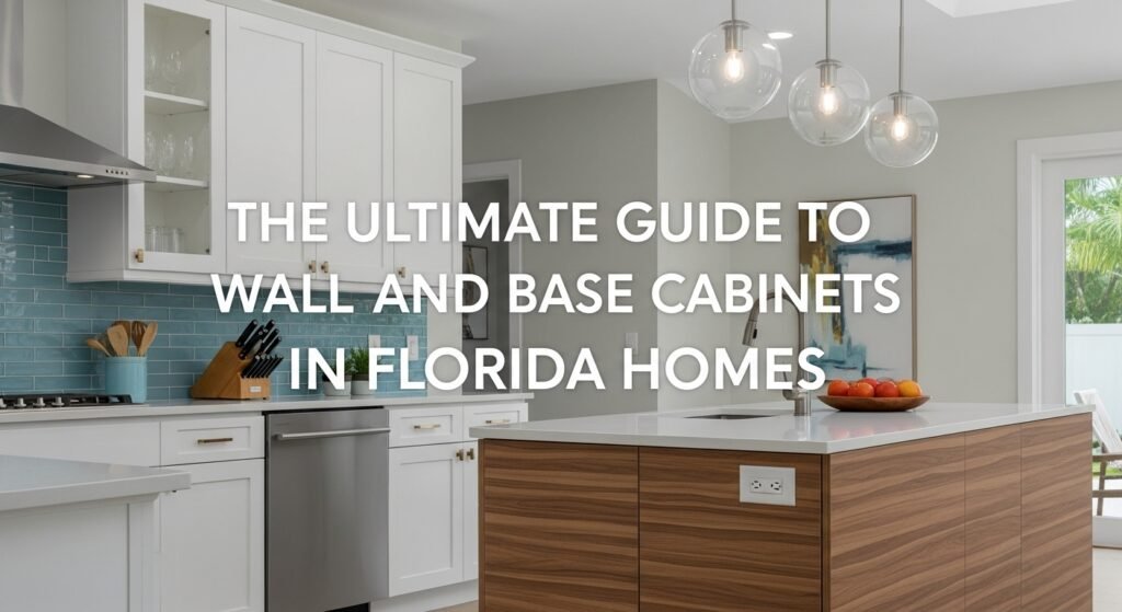 The Ultimate Guide to Wall and Base Cabinets in Florida Homes